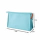 thumbnail image 2 of Makeup Bag Cosmetic Bag for Women,Portable Travel Bag PU Leather Waterproof Toiletry Bag Beauty Zipper Makeup Organizer Bag(Blue), 2 of 4