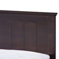 thumbnail image 4 of Schiuma Wood  Full Panel Bed in Cappuccino, 4 of 4