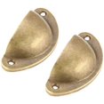 thumbnail image 4 of 10 piezas ZHAOCHENG Manijas de latón retro para gabinetes de cocina, 4 of 5