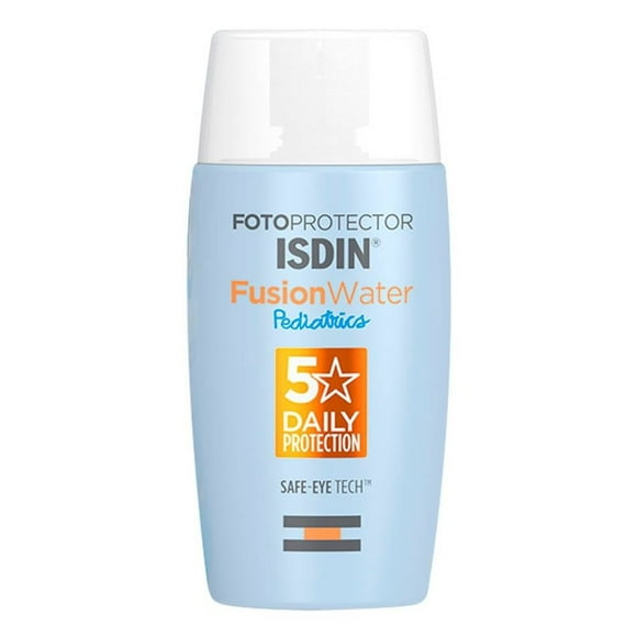 Fotoprotector facial Isdin Fusion Water Pediatrics FPS 50 hidratación intensa 50ml