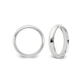 thumbnail image 5 of Ladies Comfort Fit 4mm Wedding Band Ring in Sterling Silver, 5 of 6