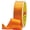 Autumn Orange, variant on Double Face Cream Gold Satin Ribbon 1/2 inch X 50 Yards Polyester Cream Gold Ribbon for Gift Wrapping Very Suitable for Weddings Party Invitation Decorations and More