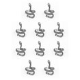 thumbnail image 3 of Qarigey Anillos del zodiaco chino, anillo de amistad gótico a la moda, suministro de joyería de aleación Popular, adornos de verano, plata Plata antigua 10piezas, 3 of 6