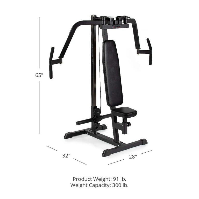 Plate loaded fly discount machine