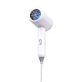 thumbnail image 2 of WIZUTIZ Portable Travel Hair Dryer Foldable Compact Dual Voltage Quick Dry Patchwork Design Lightweight for Men Women Home Hotel Business Trips, 2 of 5