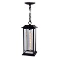 thumbnail image 2 of CWI Lighting Blackbridge Suspension Extérieure 1 Lumière Noire, 2 of 6