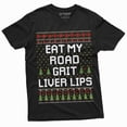 thumbnail image 3 of Men'S Christmas Funny Popular Culture Movie Inspired Road Grit T-Shirt Costume Party Tee (Large Navy Blue), 3 of 5