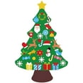 thumbnail image 2 of Fattazi DIY Felt Christmas Tree for Toddlers Kids Gift, 3FT Wall Hanging Xmas Tree with 26 Ornaments, Educational Holiday Toy for Boys Girls, 2 of 8