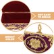 thumbnail image 3 of unbranded Caja Vintage De Metal Para Joyería Con Detalles Ornamentales Y Uso Portátil, 3 of 6