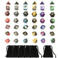 thumbnail image 5 of FALEXO 42 PCS/Set Double Color Polyhedral Plastic Dice for Dungeons and Dragon RPG Board Games, 5 of 6