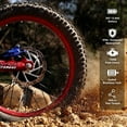 thumbnail image 4 of RFN EVO18 Electric Dirt Bike & Jump Bike, 36V Lightweight Aluminum Frame, 3-Speed Modes, Dual Hydraulic Disc Brakes, 18.6 MPH Max Speed, 9.3-Mile Range, 4 of 7
