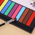 thumbnail image 4 of Face Body Paint Set, Water Activated Face Paint 12 Colors Skin Friendly Quickly Drying Cream Texture  for, 4 of 8