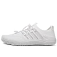 thumbnail image 3 of ChiVerve Hiking Barefoot Shoes for Women Men Breathable & Non-Slip Athletic Footwear Wide Toe Water Shoes, Designed for Walking & Running & Swimming | White, 4 Men, 3 of 6