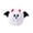 A003- White, variant on Orange Plush Relaxation Toys, Squeeze Stress Ball, Fuzz Ball Squeeze, Relaxation Squeeze Toys, 4.5X5X4 Inch Cute One-Eyed Monster Squeeze Sensory Toys for Daily Tension Release