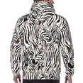 thumbnail image 7 of Salouo Leopard And Zebra Pattern Men's Fall Hoodie Sweatshirt,Sport Hoodie with Pockets for Men Pullover Casual Hooded Sweatshirt-XX-Large, 7 of 7