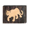 thumbnail image 1 of Designocracy 98235-12 Mountain Lion Art on Board Wall Decor, 1 of 1