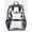 Black, variant on Reebok Kids' Kiwi 17" Clear Backpack, Black