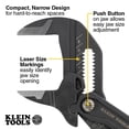 thumbnail image 2 of Llave para alicates Klein Tools D5317, compacta, 18 cm, alto apalancamiento, 2 of 9