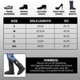 thumbnail image 4 of Jumpingount Cubiertas de zapatos de PVC Desoto cubiertas de botas de lluvia para actividades al aire libre fáciles de usar y resistentes al Accesorios de calzado 2XL, 4 of 6