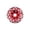 Red, variant on Diamond Cutting And Grinding Wheel With Flange Mount Mesh Design For Tile Porcelain Stone Work And General Purpose Construction Projects, 1Pack Red