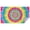 Colorful Rainbow Tie, variant on Rainbow Tie Dye Mandala Pattern Rectangle Tablecloth 60"x84",Waterproof Polyester Rectangle Table Cloth, Wipeable Spillproof Polyester Tablecloth for Dining, Camping, Indoor and Outdoor