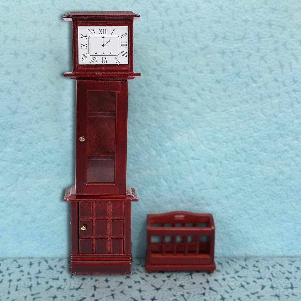 Mgaxyff Vintage Grandfather Clock,Grandfather Clock,112 Doll House