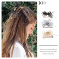 thumbnail image 3 of 3 pinzas para el pelo decorativas con lazo, de metal, accesorios de moda., 3 of 8