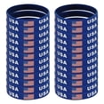thumbnail image 3 of 24 pulseras de silicona con diseño de bandera para fiestas, premios y regalos para el aula. EE.UU, 3 of 8