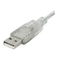 thumbnail image 3 of StarTech.com 6 ft Clear A to B USB 2.0 Cable - M/M - USB cable - USB (M) to USB Type B (M) - 6 ft - transparent - USBFAB6T - USB cable - USB (M) to USB Type B (M) - 6 ft - transparent - for P/N: USB120EXT, USB110EXT, USB204EXT, USB100EXT, 3 of 3
