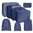 thumbnail image 5 of vnanda Stainproof Storage Bag Travel Storage Bag Set 8pcs Multi Sizes Foldable Suitcase Organizer Drawstring Wash Bag Travel Clothes Storage Travel, 5 of 8