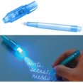 thumbnail image 3 of 14 Invisible Ink Pens with UV Light Invisible Ink Pen - Treasure Hunt Birthday Detective Piñata Reward Students, 3 of 5