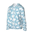 thumbnail image 2 of Fotbe Cute Animals Men's Women's UPF 50+ Sun Protection Jacket Hooded Cooling Shirt with Pockets Hiking Outdoor Performance-X-Large, 2 of 9