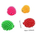 thumbnail image 3 of Cinvoph 2 Pack Dog Chew Toys, Hedgehog Latex Squeaky Ball, Durable Bite Resistant Puppy Teething Toys, Dental Cleaning Boredom Relief 2.5"x4", 3 of 7