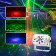 thumbnail image 3 of Keinxs DJ Disco Stage Party Lights With UV Effect Sound Activated Laser Light, 3 of 7