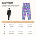 thumbnail image 3 of Pofeuu Disco Roller Skates Print Women's Fashion Pajama Pants with Pockets Comfy Drawstring Sleep Lounge Bottoms-Small, 3 of 6
