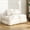 Beige, variant on 3-in-1 Portable Folding Sofa Bed, 79" x 52" Sleeper Chair with Pillow & Back Support, Convertible Foldable Mattress for Living Room, Dorm, Apartment, Floor Lounger & Single Bed