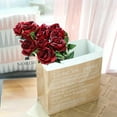 thumbnail image 5 of Ongmies Red Roses Artificial Flowers, 12 Artificial Red Rose Bouquet – Wedding Centerpiece & Bridal Bouquet For Home Décor, Fake Silk Roses Bouquet, 5 of 5