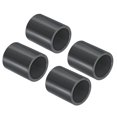 thumbnail image 1 of Unique Bargains UPVC Pipe Fitting 25mm Socket, 4 Pack Straight Coupling, Dark Grey, 1 of 5