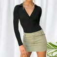thumbnail image 5 of ICHUANYI Clearance Sleeveless Tops U Neck Tight Cotton Rib Racerback Tank Tops Female(Black, L) ICHUANYI WER2023081503946, 5 of 5
