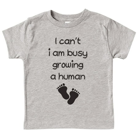 

Kid Teenager Unisex Top Short Sleeve T Shirt Fun Print T Shirt For Children 3 To 13 Years Busy Growing A Hunman Baby Clothes