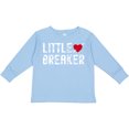 thumbnail image 3 of Inktastic Little Heartbreaker with Arrow Boys or Girls Long Sleeve Toddler T-Shirt, 3 of 5