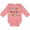 Mauve, variant on Inktastic Nanas Girl Bright Flowers Girls Long Sleeve Baby Bodysuit