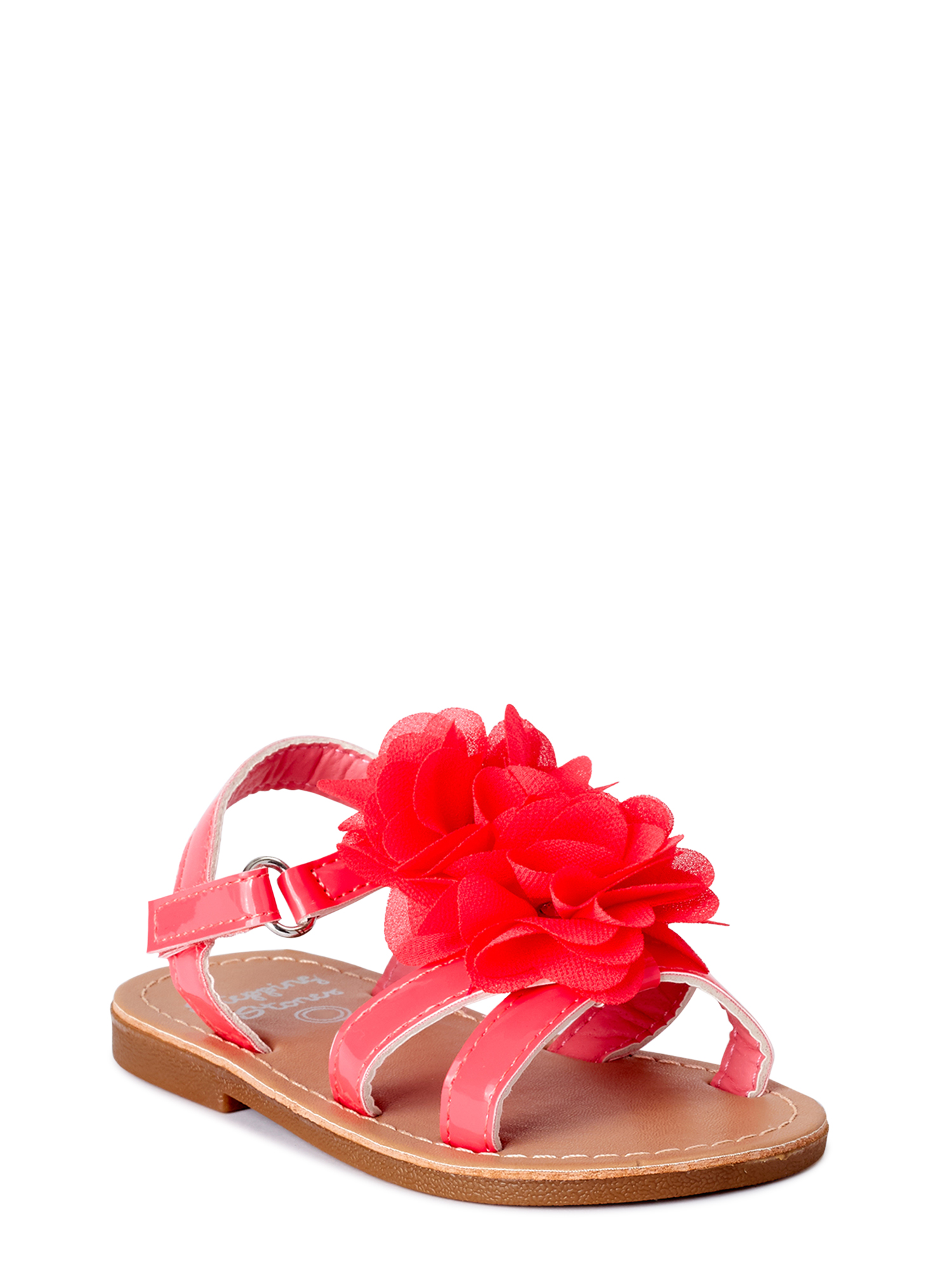 girls coral sandals