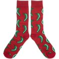 thumbnail image 3 of Taco Theme Mens' Tacos Jalapenos Hot Sauce 3 Pair Crew Box Set, 3 of 4