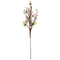 thumbnail image 2 of Northlight 33" Cream/Pink Artificial Floral Spring Pick, 2 of 6