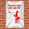 thumbnail image 2 of Lifeguard On Duty Home Business Office Sign, 2 of 3