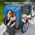 Schwinn Rascal Bike Pet Trailer, For Small and Large Dogs, Small, Green