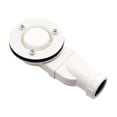 thumbnail image 3 of Rongfmy Base de Douche Profil Bas Drain 90mm 33 L/débit d'Eau Plateau de Douche Siphon Drain Mince Blanc, 3 of 9