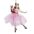 thumbnail image 1 of Adorno navideño Kurt Adler Dancing Clara Pink Resin, 1 of 1