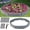 Gray, variant on DSTESS Garden Edging Border, 24ft Long Plastic Landscape Edging No Dig for Flower Beds, Garden Edging Imitation Stone Border, Garden Borders and Edging for Landscaping,Gray,30Pcs